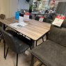 Algona 120cm Fixed Top Dining Table