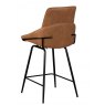 Rogan Swivel Bartstool - Tan - Seat Height 66cm