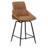 Rogan Swivel Bartstool - Tan - Seat Height 66cm