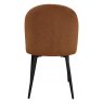 Max Dining Chair with Black Legs - Rust