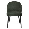 Max Dining Chair with Black Legs - Green