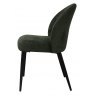Max Dining Chair with Black Legs - Green