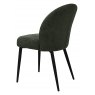 Max Dining Chair with Black Legs - Green
