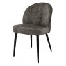 Max Dining Chair with Black Legs - Grey