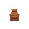 G-Plan Solna Swivel Glider Power Chair + Headrest & Lumbar Fabric - W