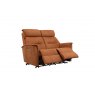 G-Plan Solna 2 Seater Electric Recliner Settee + Headrest & Lumbar Fabric - W