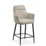 Carnac Barstool - Toffee Seat Height 66.5cm