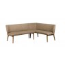 Nico Corner Bench Left Hand Facing - Taupe