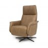 Swivel Recliner - Brown