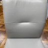 Set Of 4 Soro Dining Chairs Grey Leather