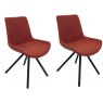 Piper Dining Chairs - Burnt Orange