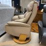 Herning Large Electric Recliner With Rechargeable Battery Pack