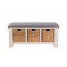 110CM UPHOLSTERED HALL BENCH