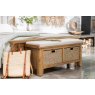 110CM UPHOLSTERED HALL BENCH