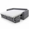 Salcombe Roll Out Sofa Bed Rhea Grey Chenille