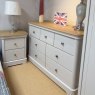 Kentwell Bedroom Collection 1 x Triple Robe 2x2 Bedsides 1x4+3 Chest Dressing Table & Stool