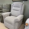 Haydock Premier Grand Rise Recliner Motion Cromwell Weave Stone & Pair of arm caps