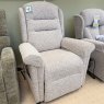 Haydock Premier Grand Rise Recliner Motion Cromwell Weave Stone & Pair of arm caps