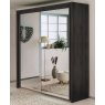151cm Sliding Wardrobe 235cm High Mirror Doors