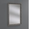 Dahlia Silver 34” X 24” Bevel (86cm X 61cm) Mirror