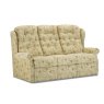 Woburn Manual Reclining 3 Seat Settee Fabric