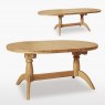 Windsor Dining Double pedestal extended table (W106xL160xH77+2xleaves*25 mm)