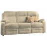 Boston 3 Seater Sofa Double Powered Single Motor Recliner Fabric A