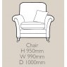 Glasgow - Chair F Fabric