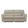Parker Knoll - Hampton Large 2 Seater Sofa Double Power Recliner A Grade Fabric