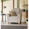 Manhattan Armchair Power Recliner Single Motor with 2 button switch B Fabric