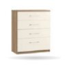 Osaka Bedroom Collection 4 Drawer Chest With 1 Deep Drawer