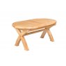 Strasbourg Collection Oval Extending Cross Leg Table