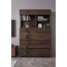 Brommo Dining Collection 1+1 Vitrine /Handle Anthracite