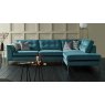 Small Chaise Sofa (Left Hand Facing Arm & Right Hand Facing Chaise) Grade B Fabric