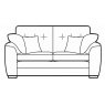 Martello Collection 2 Seater Sofa Bed Pocket Sprung SE