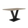 Gratton Collection Dining Table Cappuccino Gloss 