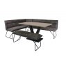 Gratton Collection Dining Table Cappuccino Gloss 