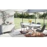 Star Collection Motion Dining Table - White