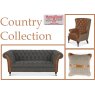 Country Collection Kensington Chair - Harris Tweed Uist