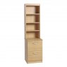 Home Office Collection Two Drawer Filing Cabinet With