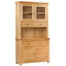 Suffolk Oak Dining Collection Small Buffet Hutch