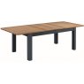 Sussex Midnight 180cm (6FT) Double Extending Dining Table