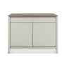 Revox Home Office Collection Narrow Sideboard Grey Washed Oak & Soft Grey