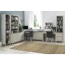 Revox Home Office Collection Narrow Sideboard Grey Washed Oak & Soft Grey