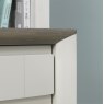 Revox Home Office Collection Desk Grey Washed Oak & Soft Grey