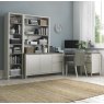 Revox Home Office Collection Corner Desk Grey Washed Oak & Soft Grey