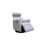 Malmo Recliner Collection Standard power recliner chair with battery back up Fabric - A