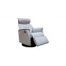 Malmo Recliner Collection Large power recliner chair with battery back up Fabric - A
